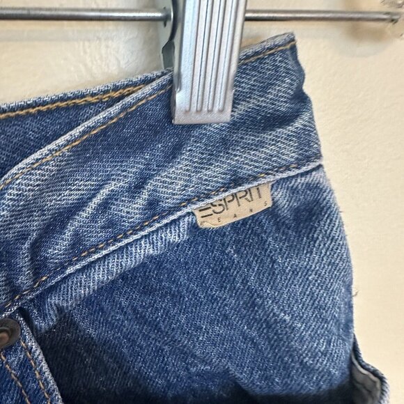 Vintage 1990s Esprit Womens High Waisted Jeans 27 Straight Leg Mom Jeans XS - Picture 2 of 9